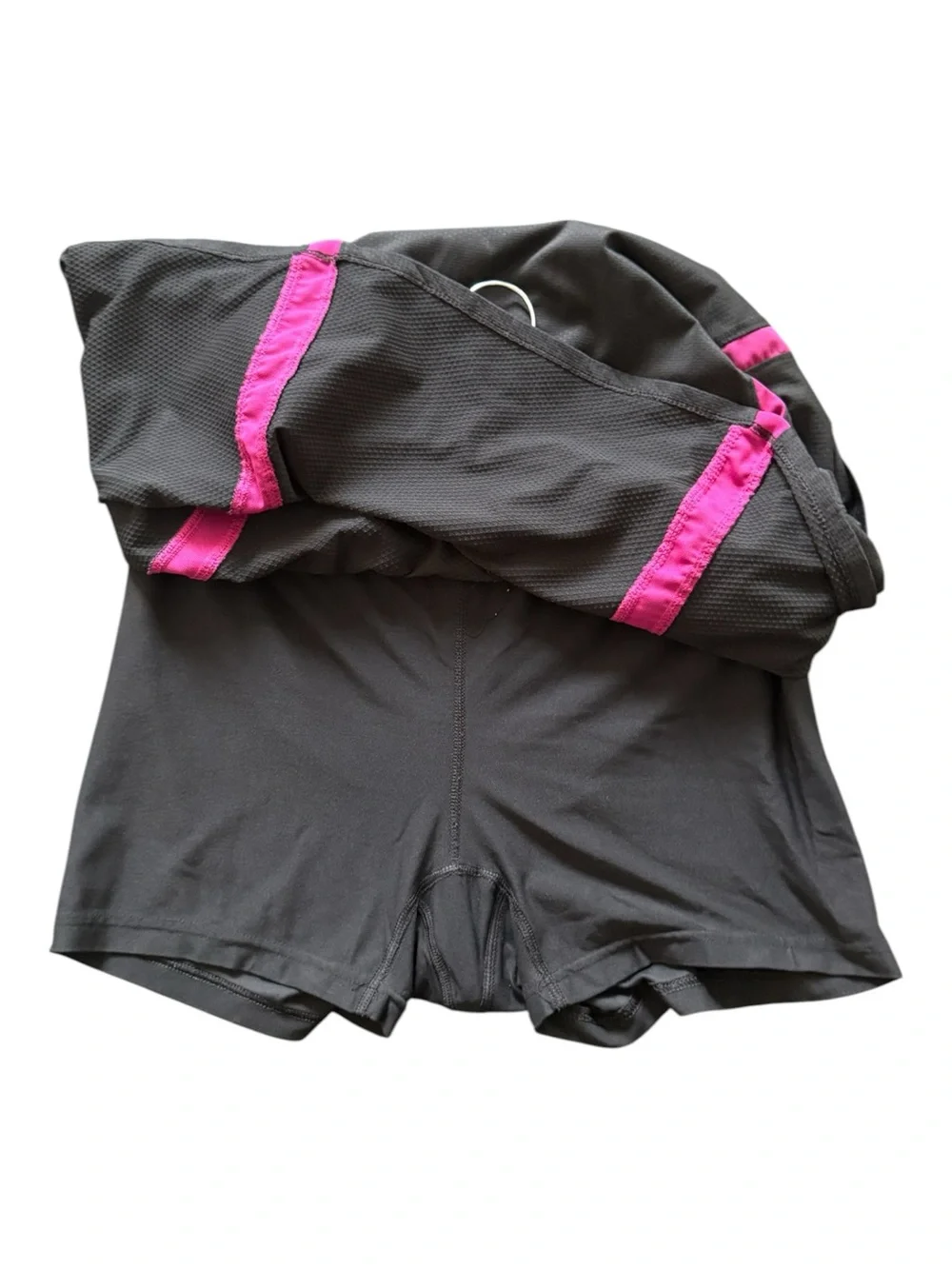 Nike Black Athletic Tennis Skort 13” Pink Magenta Size Large